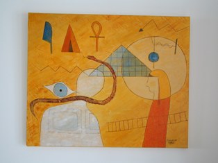 peinture de Josette Bude Laurent